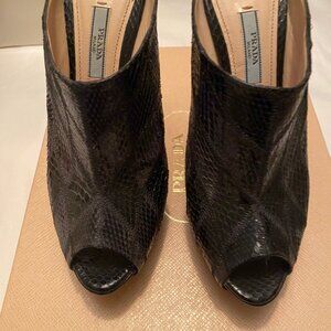 PRADA - SKIN HIGH HEEL SLIDE